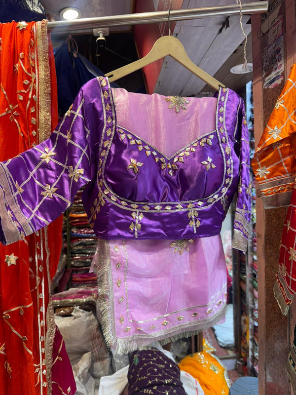Frendi Silk Saree with Aangi Blouse