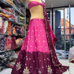 Chinon Bhandej Lehenga