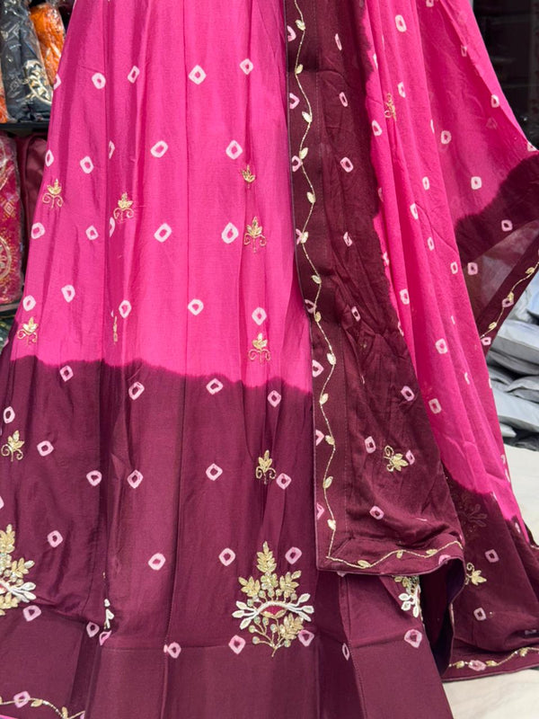 Chinon Bhandej Lehenga