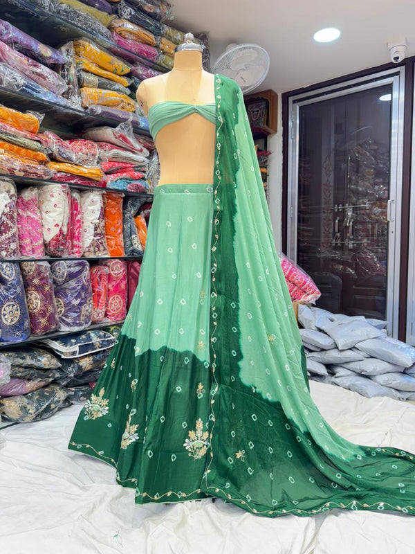 Chinon Bhandej Lehenga