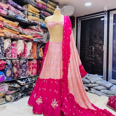 Chinon Bhandej Lehenga