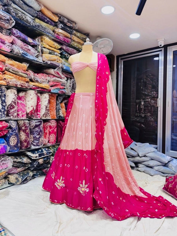 Chinon Bhandej Lehenga