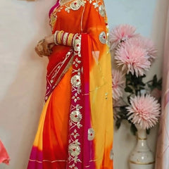 Pure Najmeen Chiffon Saree