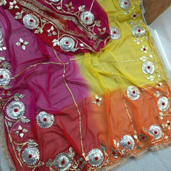 Pure Najmeen Chiffon Saree