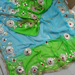 Pure Najmeen Chiffon Saree