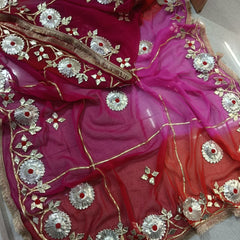 Pure Najmeen Chiffon Saree