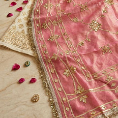 Cosmos Tissue Kacchi patti Jal Saree