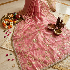 Cosmos Tissue Kacchi patti Jal Saree