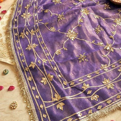 Cosmos Tissue Kacchi patti Jal Saree