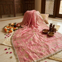 Cosmos Tissue Kacchi patti Jal Saree