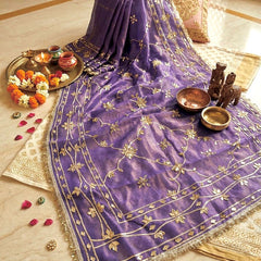 Cosmos Tissue Kacchi patti Jal Saree