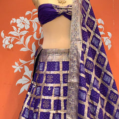 Russian Silk Ghatchola Lehenga