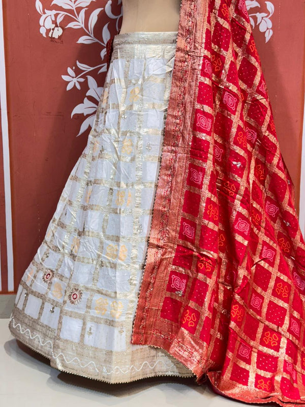 Russian Silk Ghatchola Lehenga