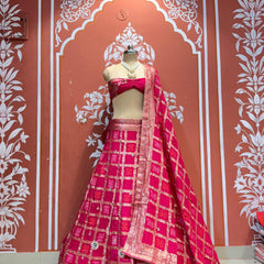 Russian Silk Ghatchola Lehenga