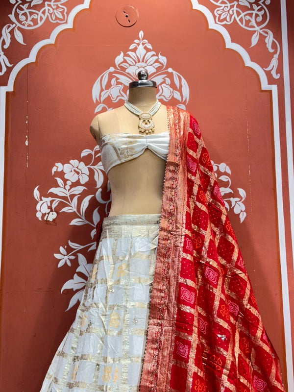 Russian Silk Ghatchola Lehenga