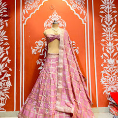 Russian Silk Ghatchola Lehenga