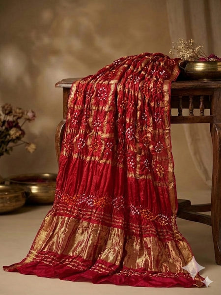 Gajji Ghatchola Dupatta Modal Silk