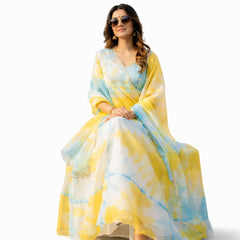 Tie & DIe Lehenga Choli Set