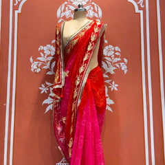 Leaf Gota Saree