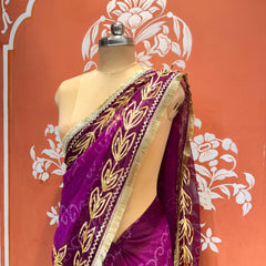 Leaf Gota Saree