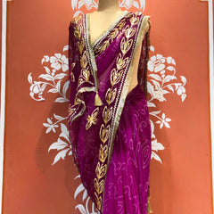 Leaf Gota Saree