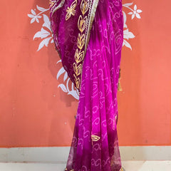 Leaf Gota Saree