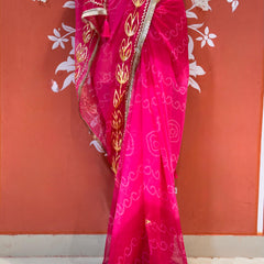Leaf Gota Saree