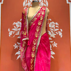Leaf Gota Saree