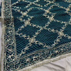 Gota Jal Bandhej Saree