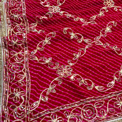 Gota Jal Bandhej Saree