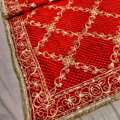 Gota Jal Bandhej Saree