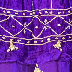 Gajji Satin Gota Patti Lehenga