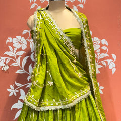 Gajji Satin Gota Patti Lehenga