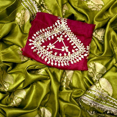 HO Silk Saree with Aangi Blouse