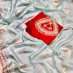 HO Silk Saree with Aangi Blouse