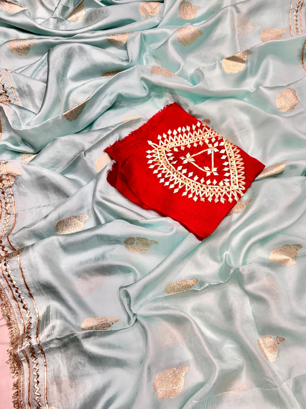 HO Silk Saree with Aangi Blouse