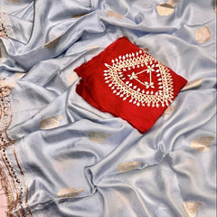 HO Silk Saree with Aangi Blouse