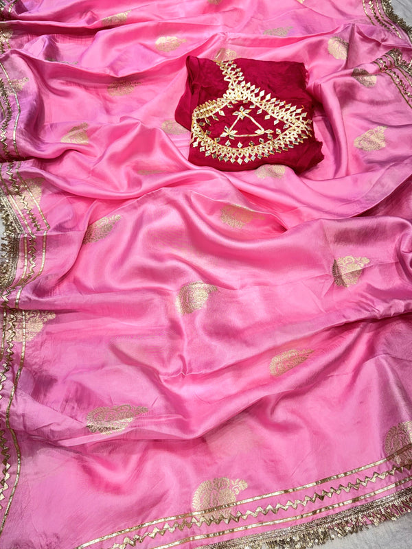 HO Silk Saree with Aangi Blouse
