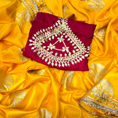 HO Silk Saree with Aangi Blouse