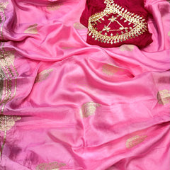 HO Silk Saree with Aangi Blouse