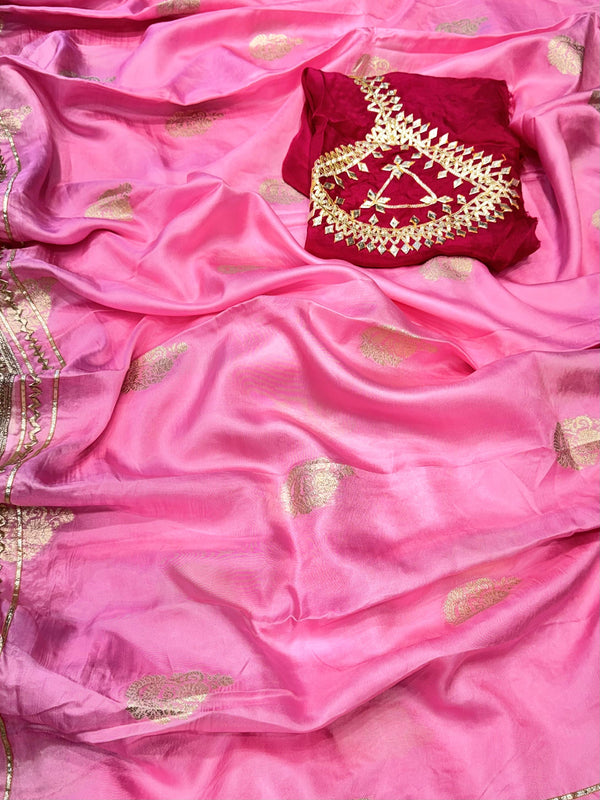 HO Silk Saree with Aangi Blouse