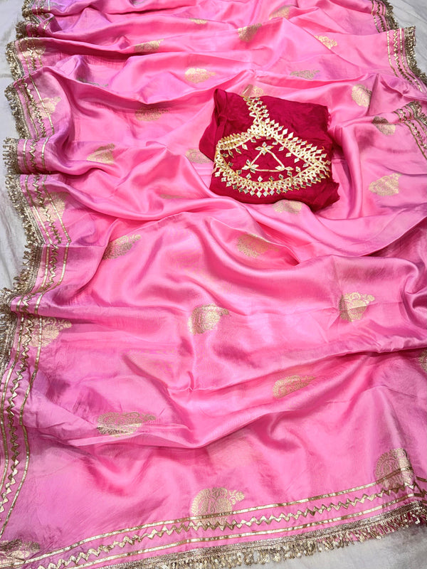 HO Silk Saree with Aangi Blouse