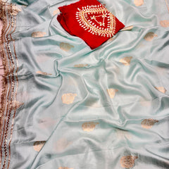 HO Silk Saree with Aangi Blouse