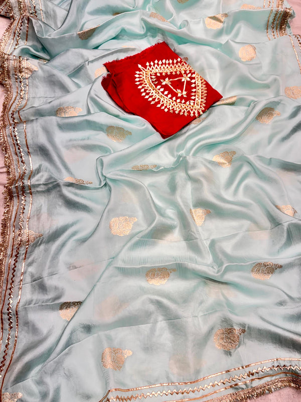 HO Silk Saree with Aangi Blouse