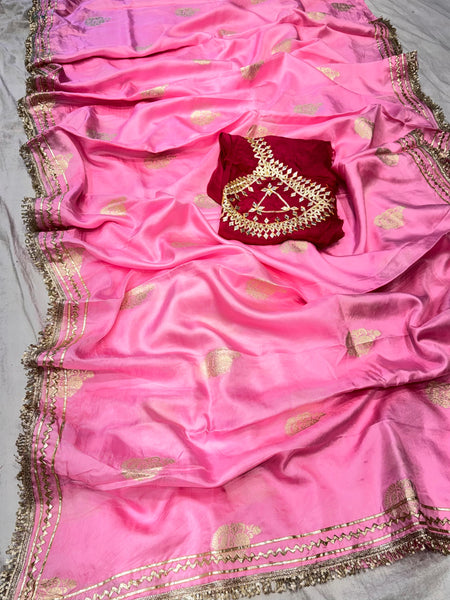 HO Silk Saree with Aangi Blouse