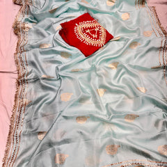 HO Silk Saree with Aangi Blouse