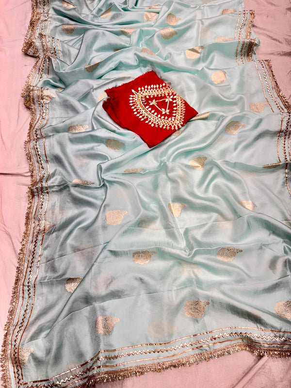 HO Silk Saree with Aangi Blouse