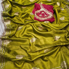 HO Silk Saree with Aangi Blouse