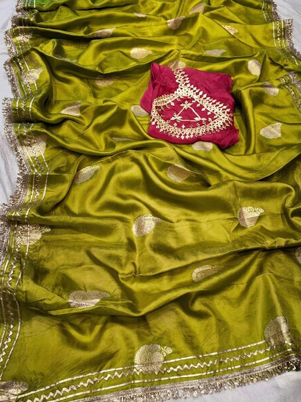 HO Silk Saree with Aangi Blouse