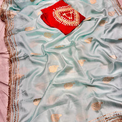HO Silk Saree with Aangi Blouse